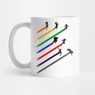 X - stripes Mug